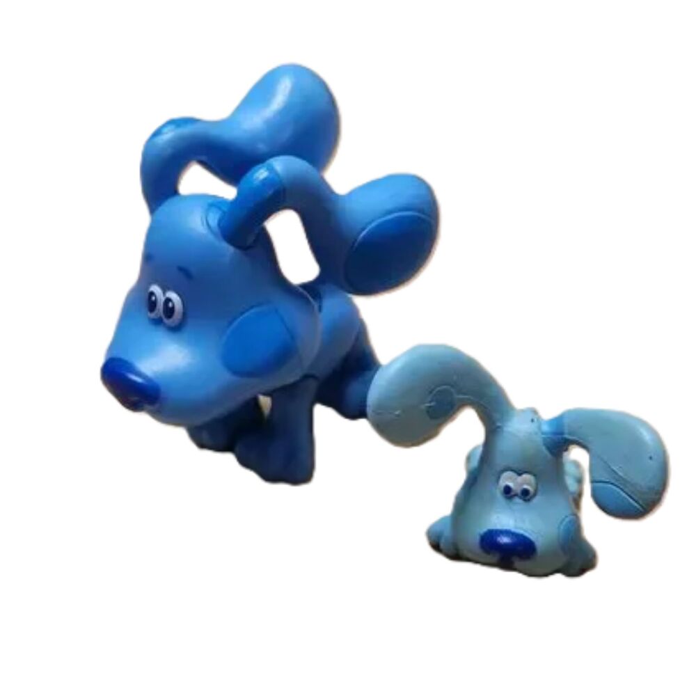 Blue’s Clues Figurines Lot of 2 – Nickelodeon Preschool Character Toys